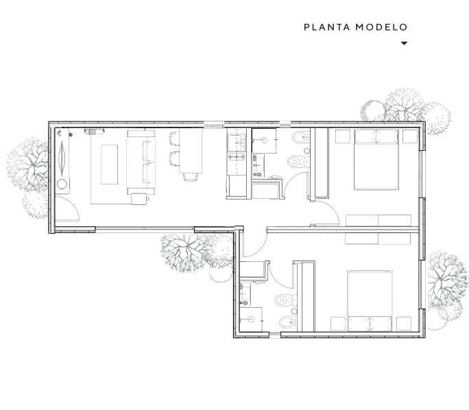 Garabi Casas. Algarrobo